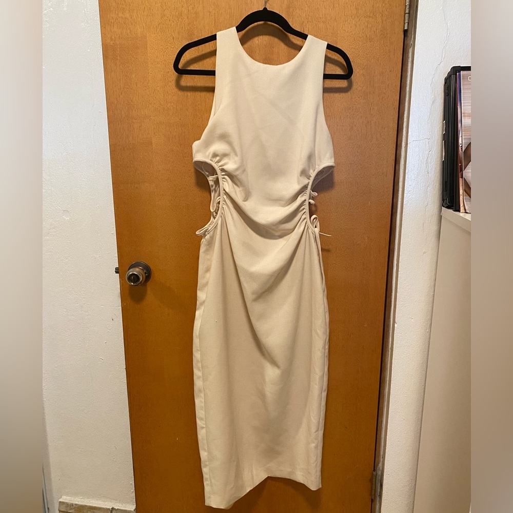 Zara midi cut dress